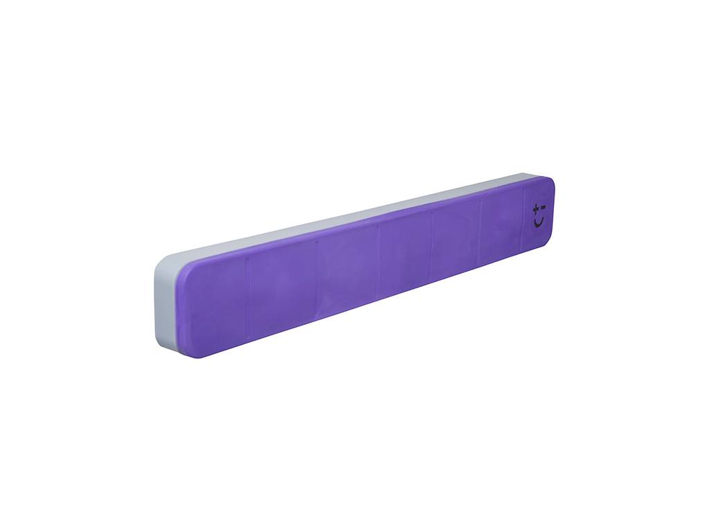 Knivmagnet Soft touch 300 mm Lila