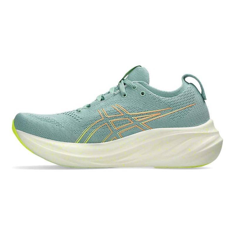 Asics GEL-NIMBUS 26 Dam Låga Långdistanslöparskor Grön 1012B601-301 cm gray