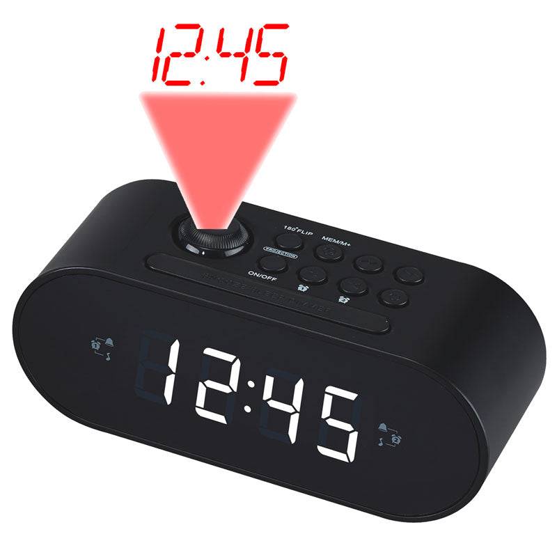 Denver Klockradio 180° Projektion Dubbla alarm CRP-717B