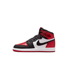 Jordan 1 Retro High OG-sko til mindre børn - rød - 33.5