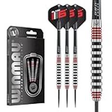 WINMAU Advance 500-serien volframröd 26 gram stålspets dartset med flygningar och axlar (stjälkar)