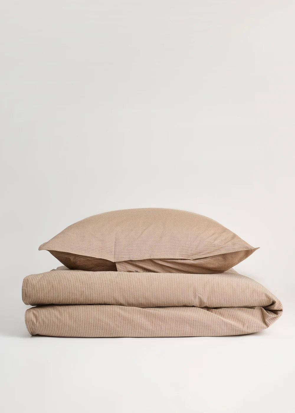 Duvet Set in Mix Dark Wheat - 140/220