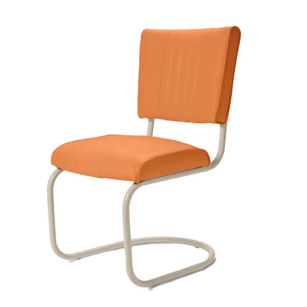 Retro stol creme swing enfärgad /st (Färg: NAVY)
