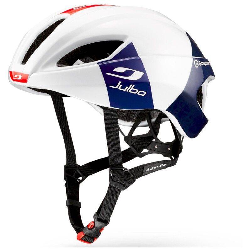 Julbo Sprint - Racerhjälm GFDJ - Blanc / Bleu S (49 - 54 cm)