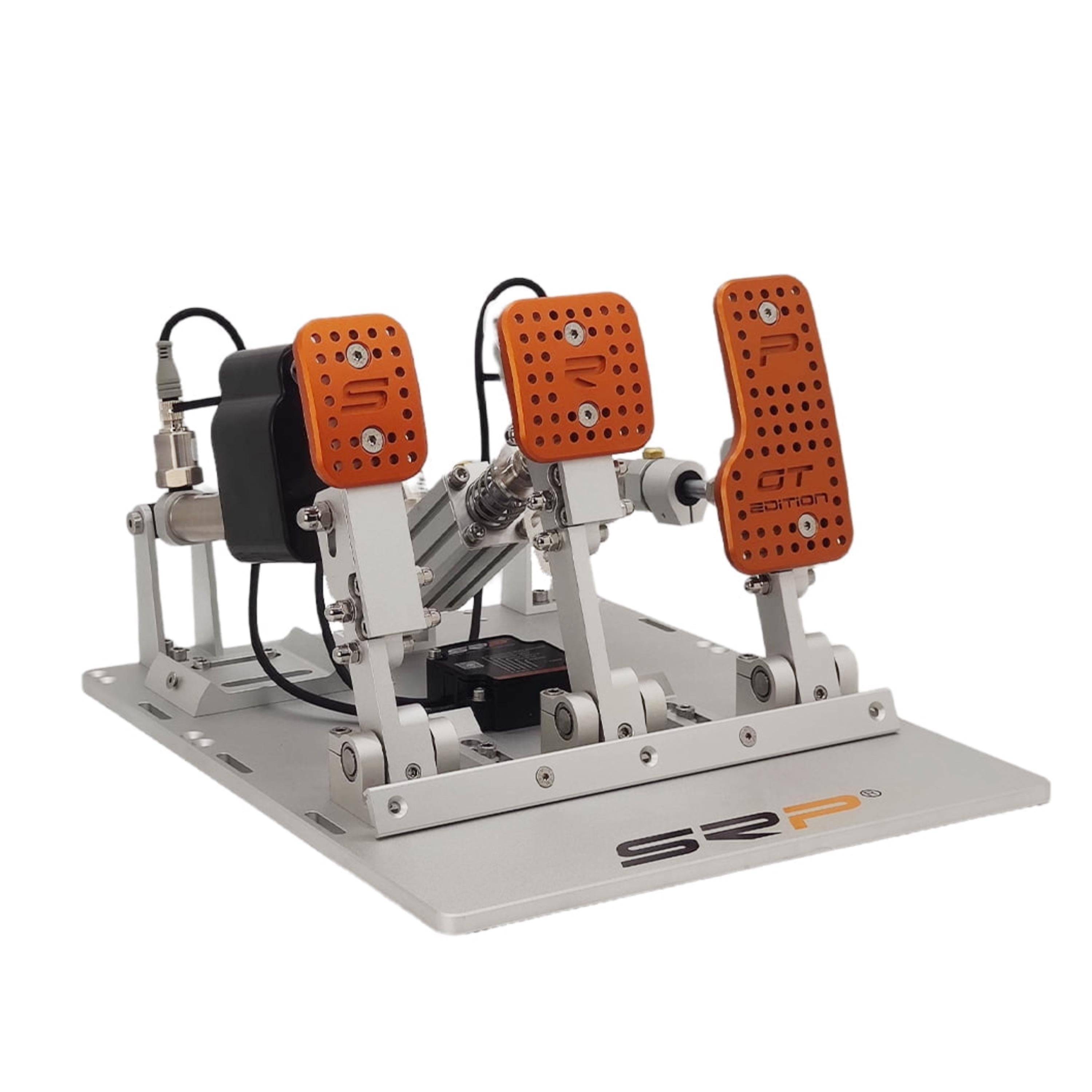 SRP GT-R 3P Pneumatic Sim Racing Pedals - Gray