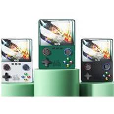 Newest X6 Handheld Game Console 3.5 Inch Screen 64GB Portable Retro Classic Handheld  Game Player with 10000 games