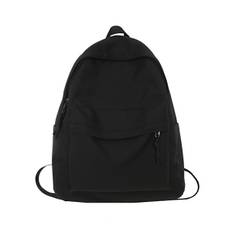 Causal Travel Skole Tasker Laptop Rygsæk til Teenagepiger Letvægts Rygsæk k Skolerygsæk Dame Sort