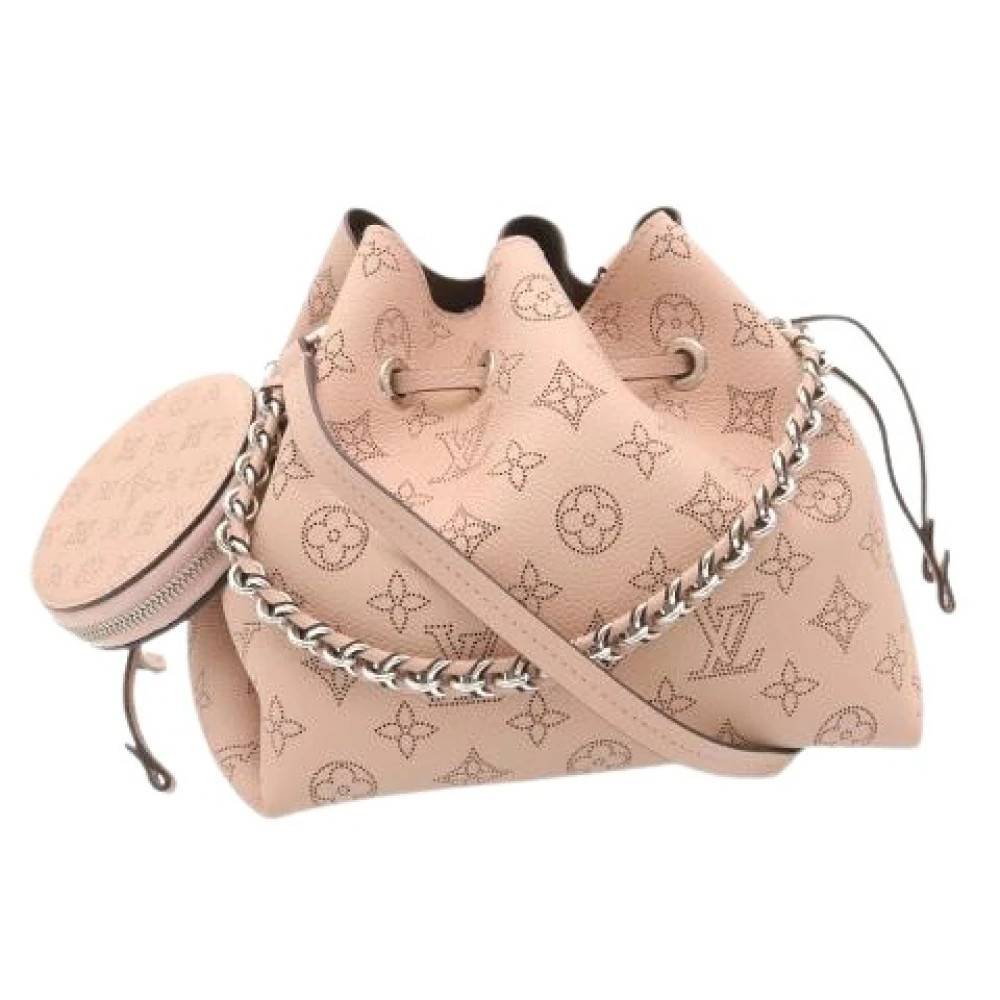 Louis Vuitton Vintage Pre-owned canvas tasker - Vintage - Dame - Lyserød - ONE SIZE - Tyl
