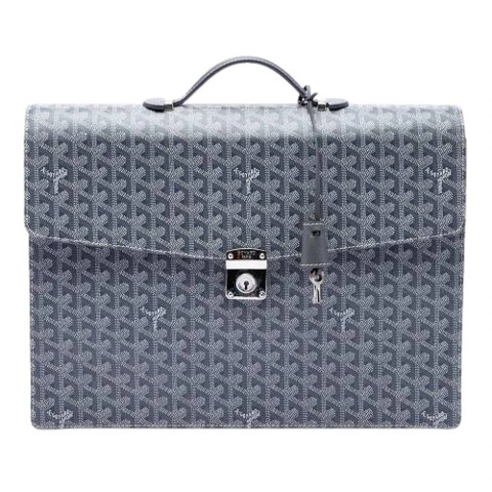 Goyard Vintage - Pre-owned Serviette Chypre Vintage - Dam - ONE Size - Läder