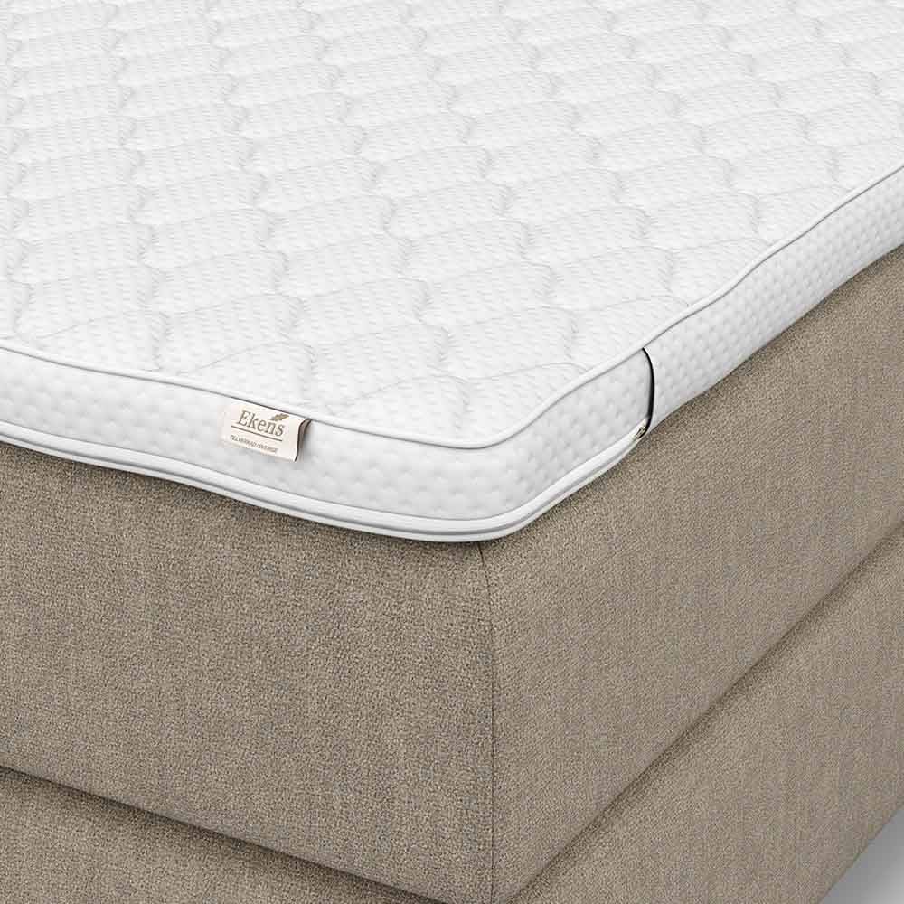 Ekens Tempflex Latex Quilt Bäddmadrass 180x210 Vit (180x210)