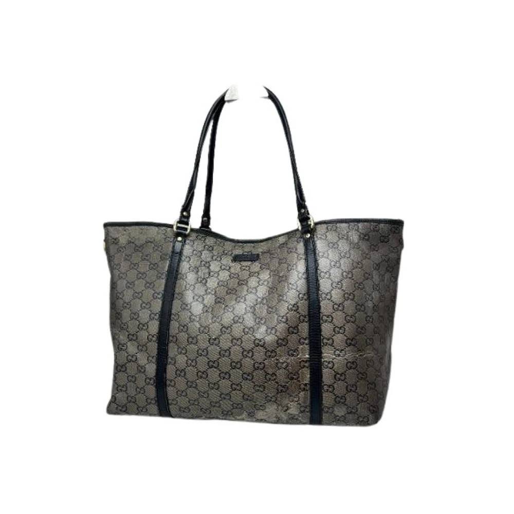 Gucci Vintage Pre-owned Vintage Tote Bag - Vintage - Dame - Sort - ONE SIZE - Læder