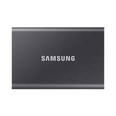4 TB Samsung Portable SSD T7, USB-C 3.2, inkl. adapter för Typ A - Grå