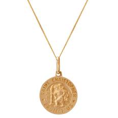 9ct Gold St Christopher Medallion 1-61-7719