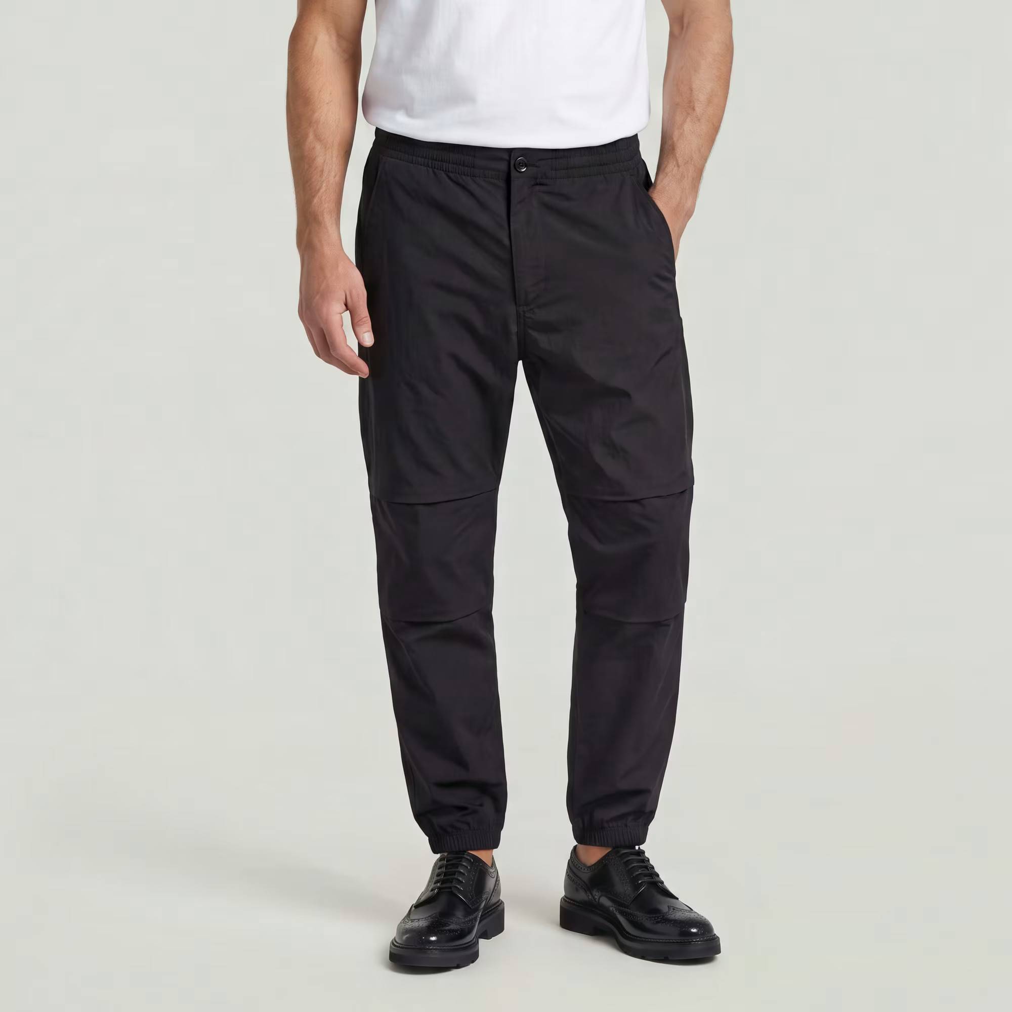 Snow Track Cargo Pants - Black - Men