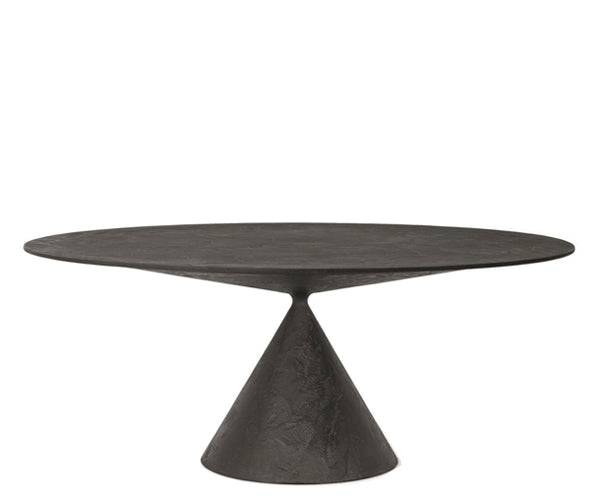 Desalto Clay Bord - Stone Finish - Ø200cm. - Lava stone D67