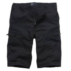 Shorts med benfickor herr (black 38)