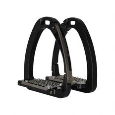 Acavallo Arena Alupro Aluminium Stigbøjle - Black