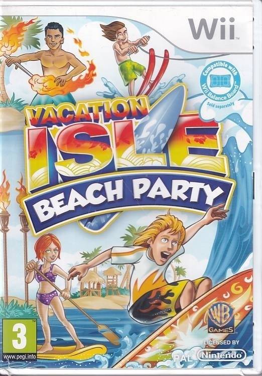 Vacation Isle Beach Party - Nintendo Wii (B Grade) (Genbrug)