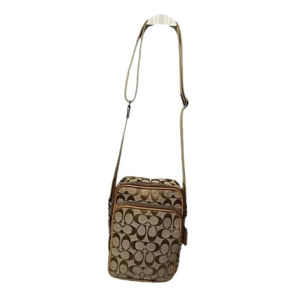 Coach Pre-owned - Pre-owned Canvas Axelremsväska Vintage - Dam - ONE Size -