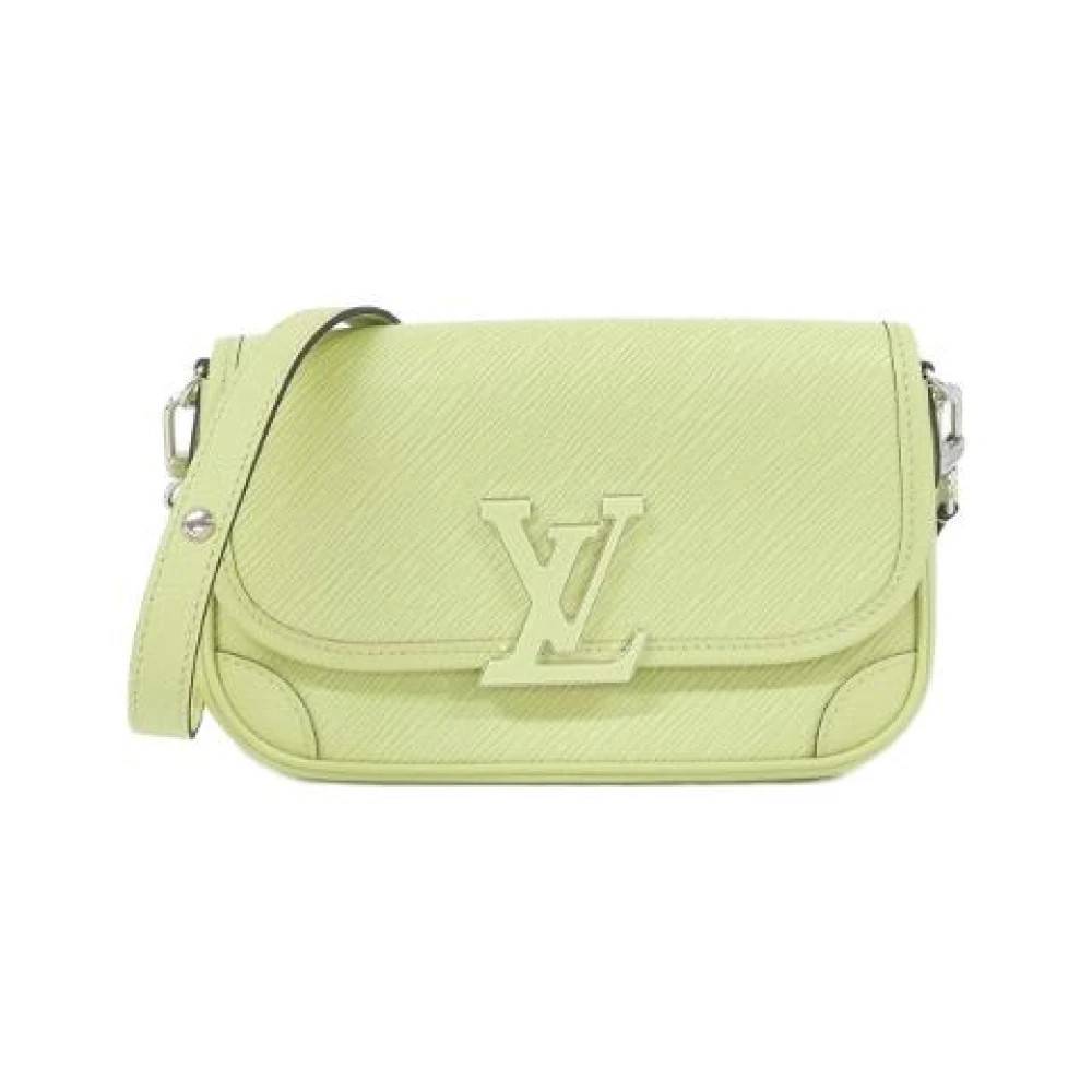 Louis Vuitton Vintage Pre-owned Epi Læder Skuldertaske - Vintage - Dame - Grøn - ONE SIZE - Uld