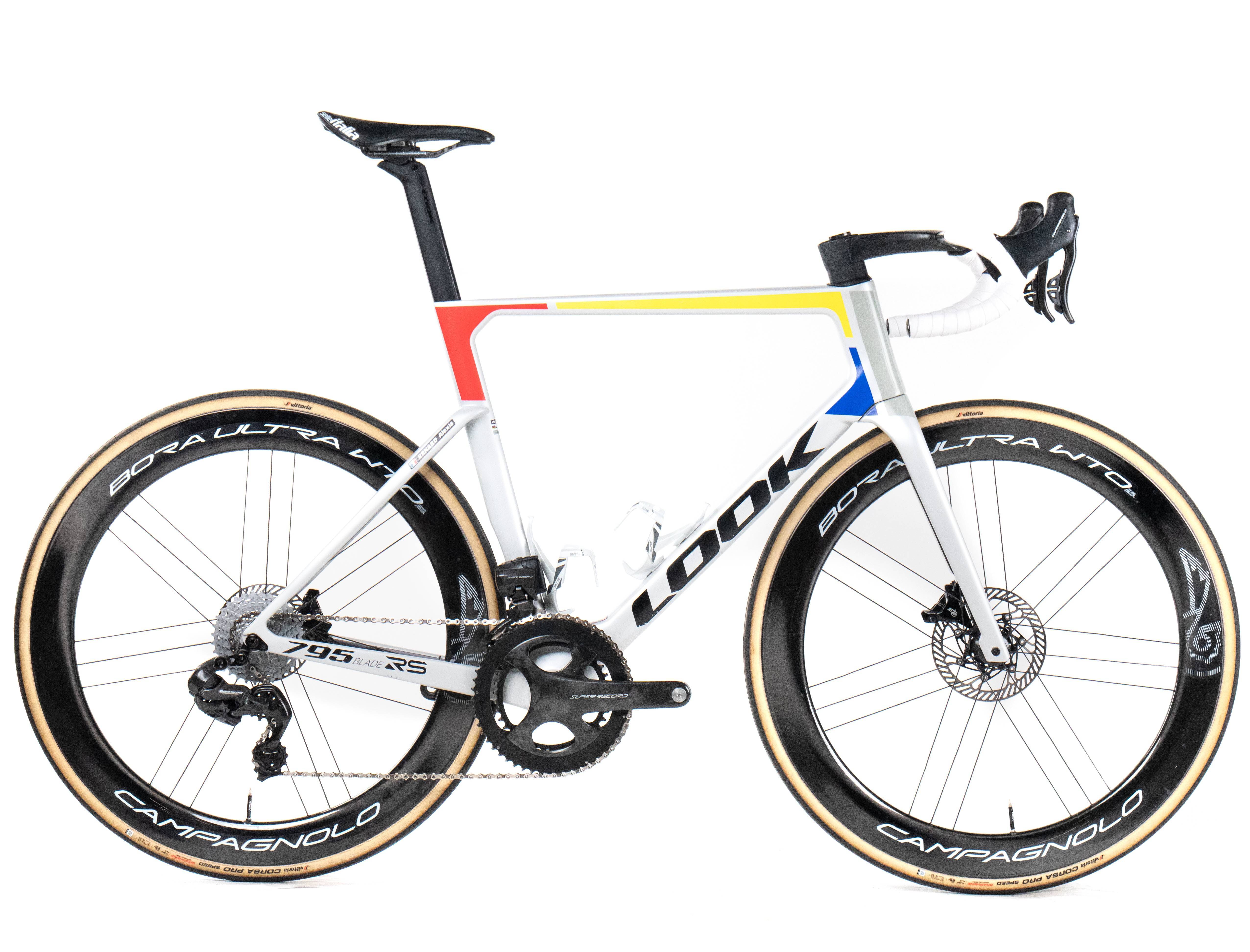 Look 795 Blade RS 2025 Team Cofidis Alexis Renard size L Campagnolo Super Record WRL 2x12sp - Bikeroom / L / iconic platinum white