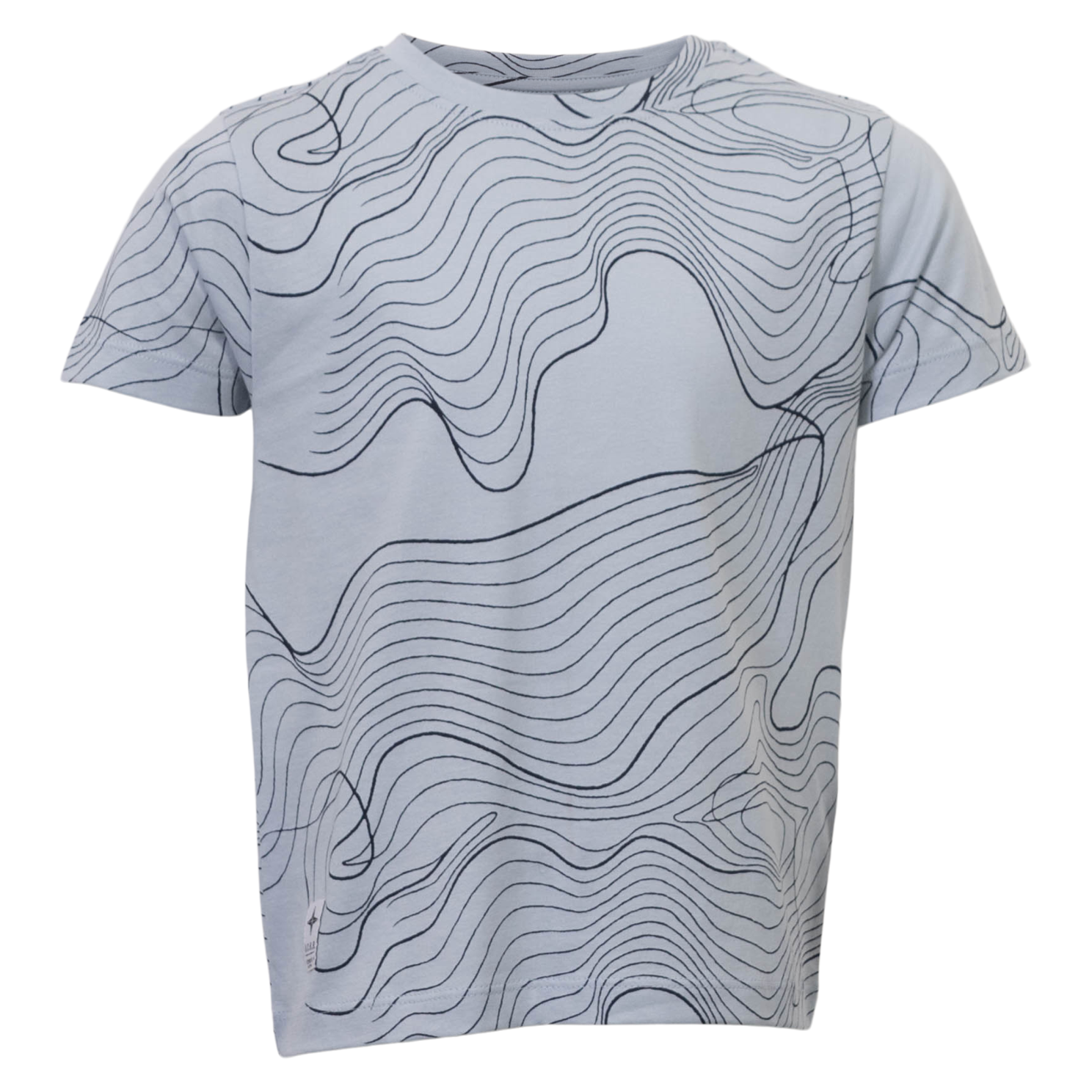 N.O.H.R. Doka Drenge T-shirt - P3 AOP BLUE - 98/104