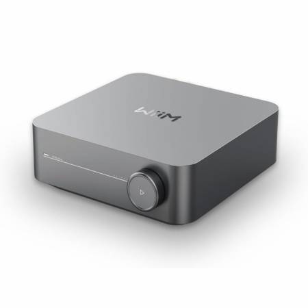 WiiM Amp streaming-/multiroomförstärkare, mörkgrå