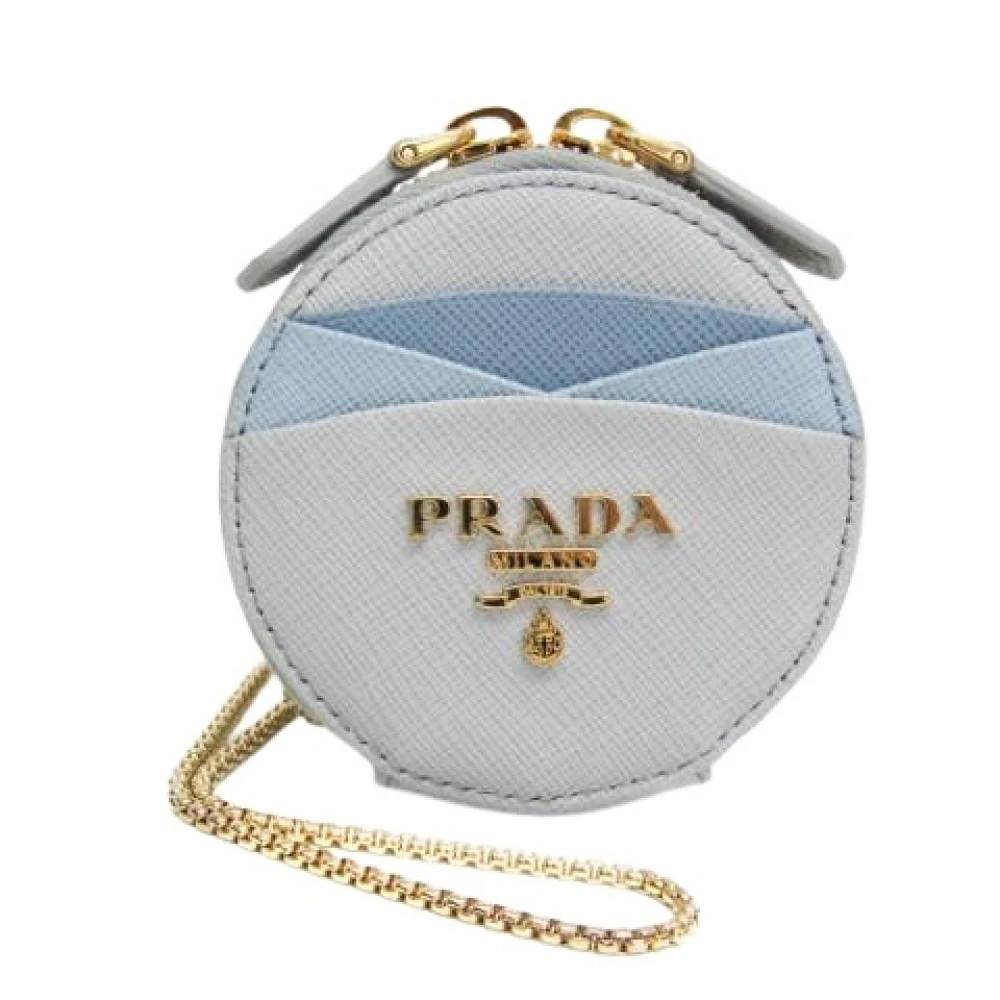 Prada Vintage Pre-owned Vintage Mini Taske - Vintage - Dame - Grå - ONE SIZE - Læder