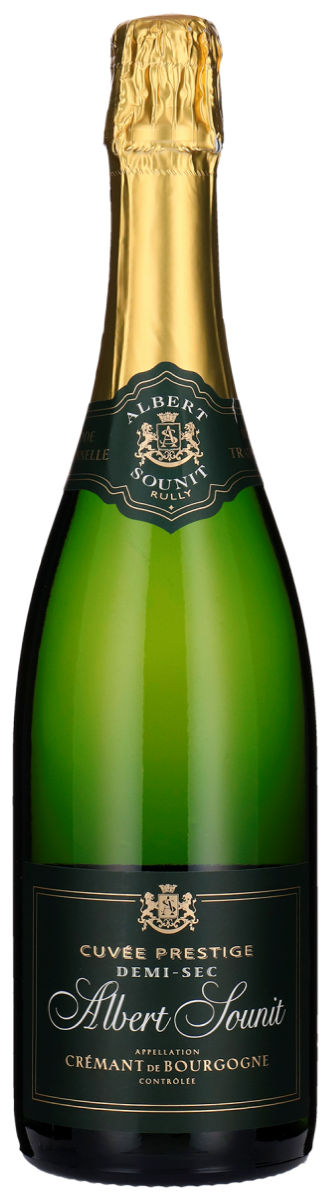 Albert Sounit Cremant de Bourgogne Demi Sec Prestige.