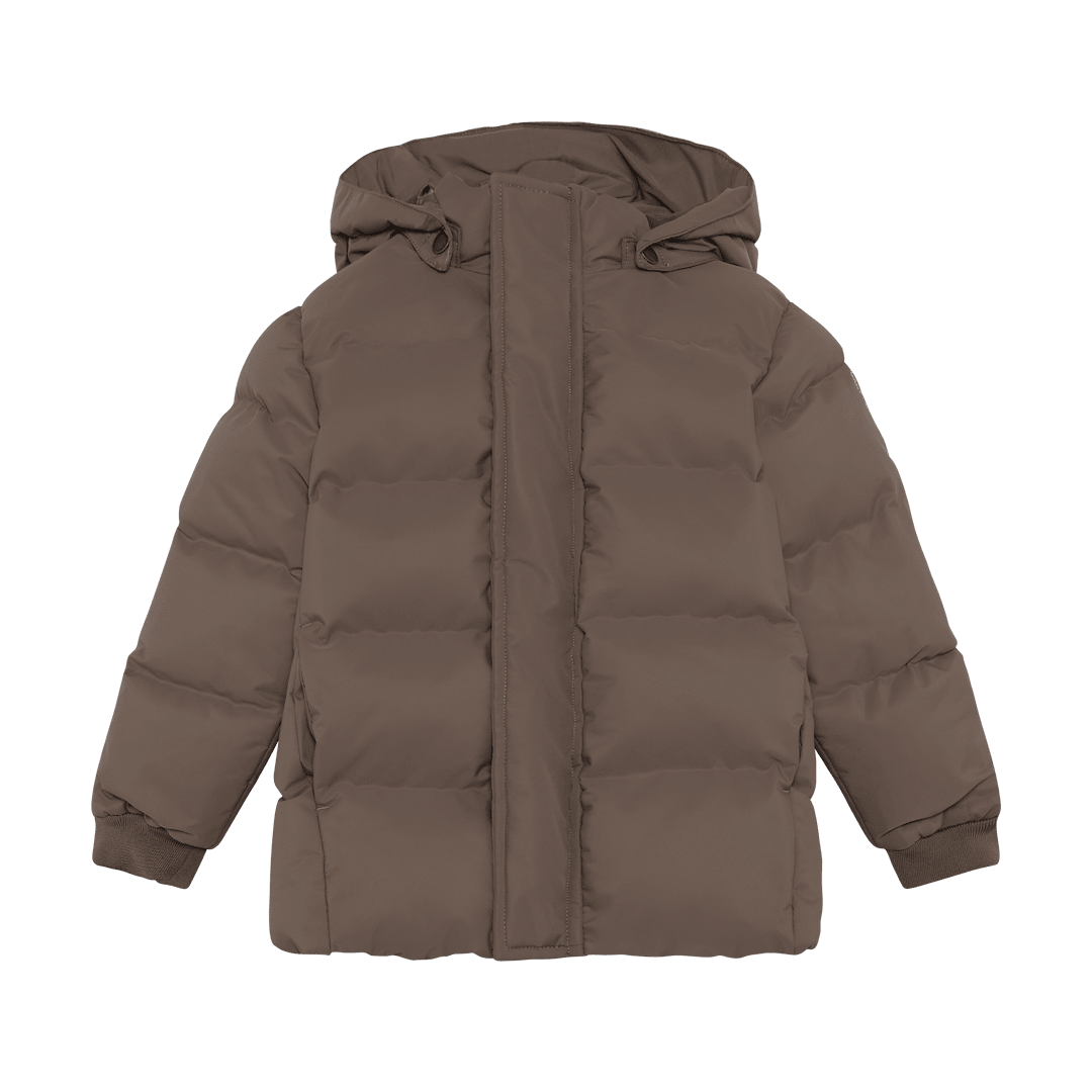 EnFant Vatteret Jakke Pine Bark Pine Bark-122 cm Brun 122 cm