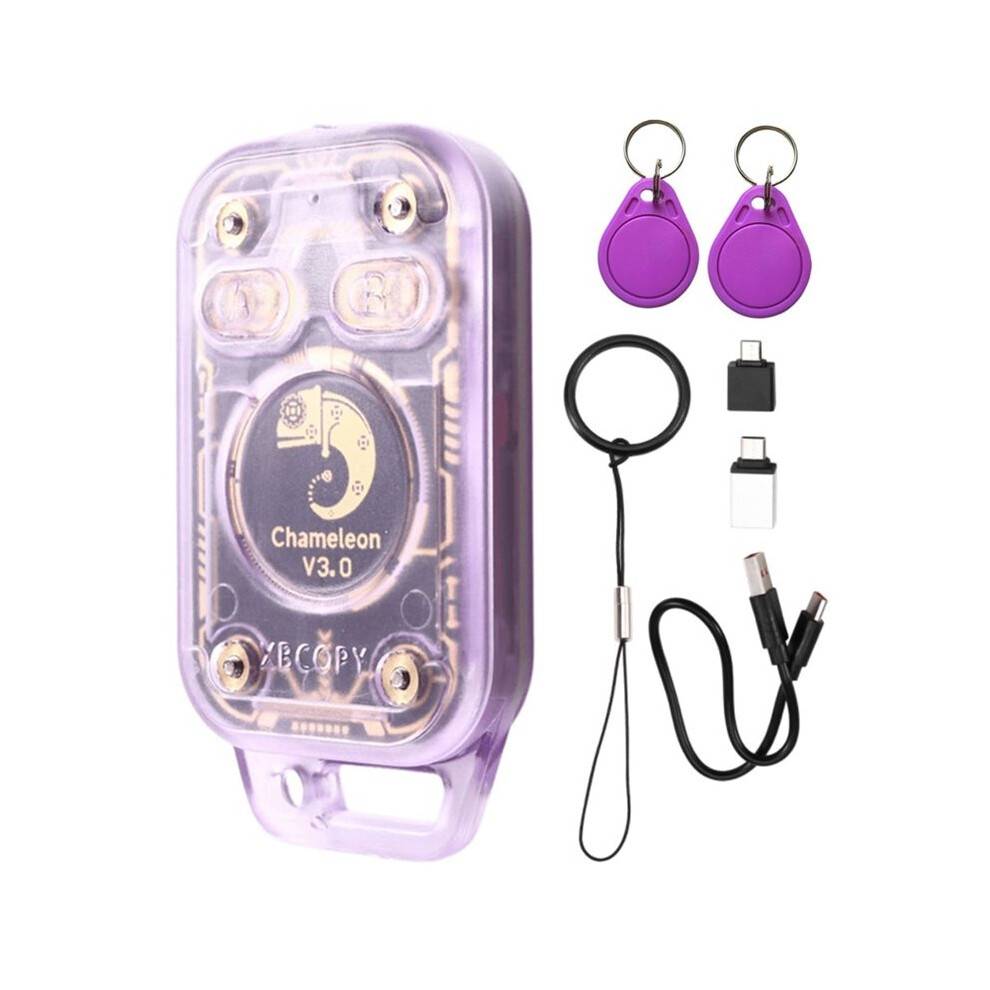 Chameleon V3.0 RFID Chip Reader Card Emulator ID IC Tag Copyer NFC Reader Writer+UID/CUID Keychain