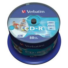 CD-R Verbatim Printable 50/fp