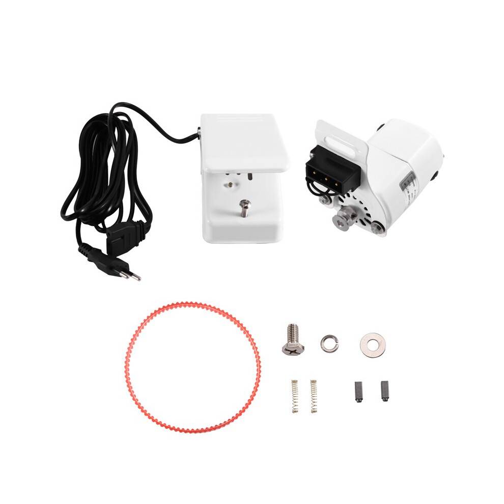 Overlock Sewing Machine Motor with Foot Controller/Pedal for Singer Home Sewing Machine EU Plug