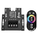 VGEBY LED Controller, LED Music Touch Controller RGB Strip Light Controller för Bar för hemmabruk DC12V-24V, belysningskedjor