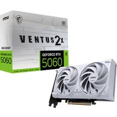 MSI Nvidia GeForce RTX 5060 VENTUS 2X OC 8GB grafikkort (hvid)- På fjernlager - Klar levering - Forudbestil nu! - Release 2025-05-19