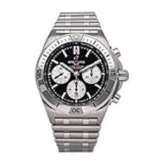 Breitling Chronomat B01 svart urtavla herrklocka AB0134101B1A1, Svart, armband