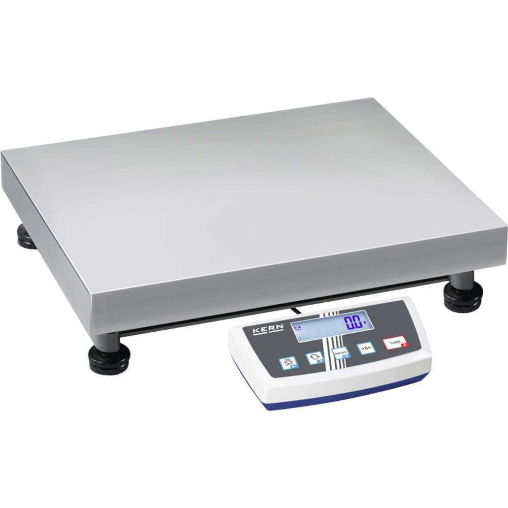 Kern DS 36K0.2L+C Plattformsvåg Kalibrerad (DAkkS) Vägningsområde 36 kg Läsbarhet 0.2 g via nätadapter Silver