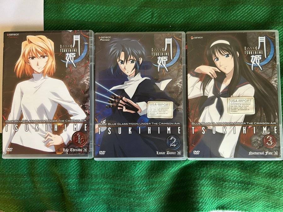 Tsukihime DVD Vol. 1-3