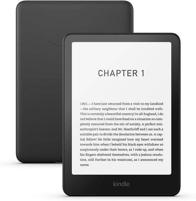 AMAZON Kindle Paperwhite 7" 16GB (svart) Läsplatta, 16GB, 7" Paperwhite Display, USB-C, IPX8, utan annonser