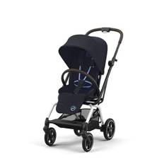 cybex GOLD Eezy S Twist+ 2 barnvagn Silver Mörkblå