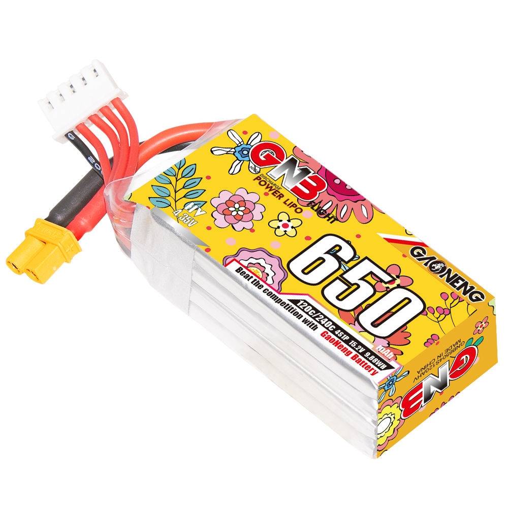 GNB 4s 650mAh -120C - GNB HV XT30