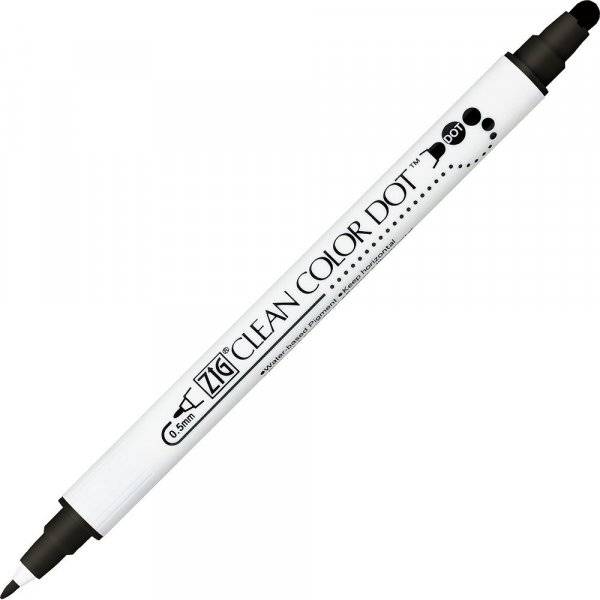 Pigmentpanna ZIG Clean Color Dot - Svart