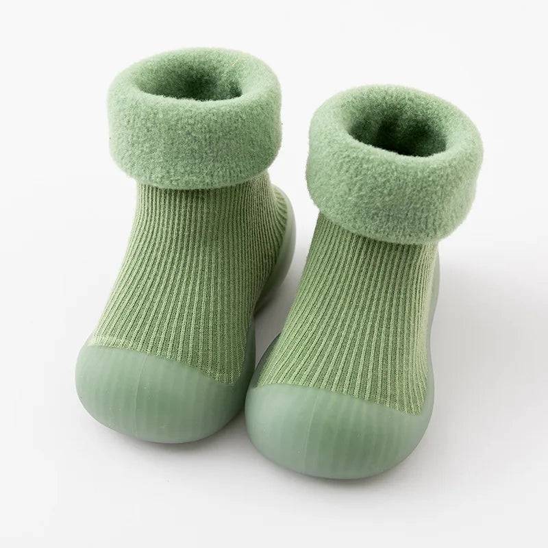 Mini Fashion Tofflor för Småbarn - Stiliga Antislip Tofflor för Småbarn - Grön / 23 (13-18 månader)