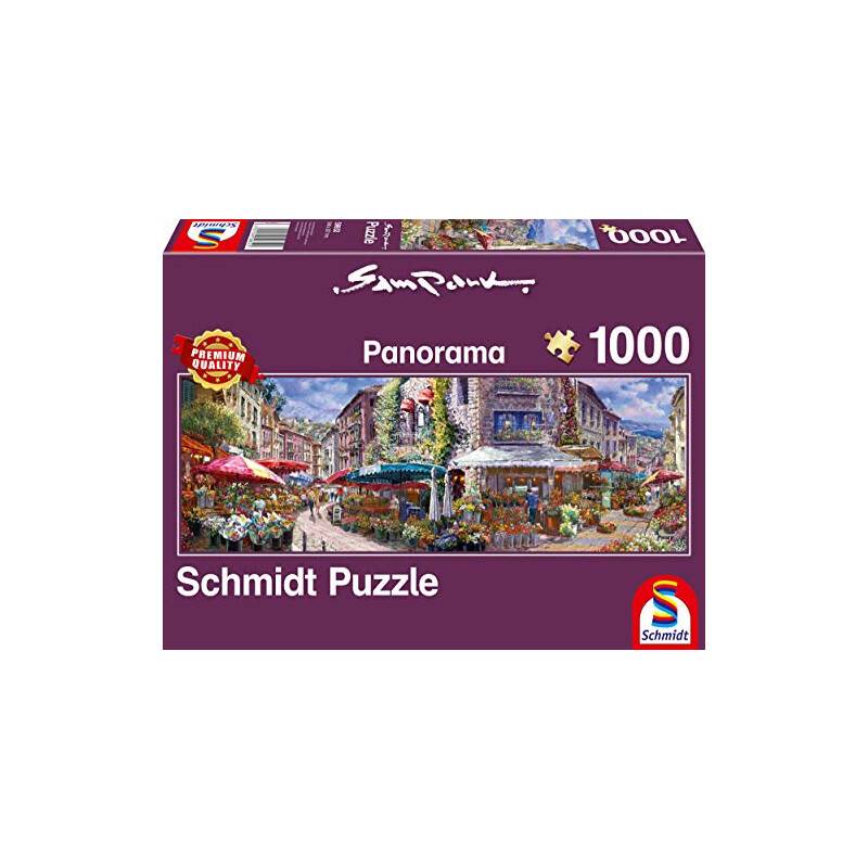 Schmidt Spiele Puzzle 59652 Sam Park, Frühlingsatmosphäre, 1.000...