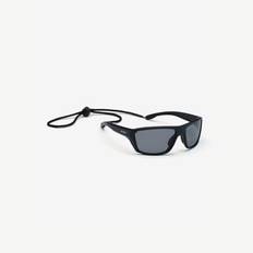 Virgo Polarized Sports Sunglasses Unisex Black/Smoke Grey, Størrelse:One Size - Tilbehør > Briller