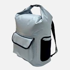 Waterproof Backpack - 30L Outdoor Rucksack for River Tracing - Swimming Drifting - Beach Surfing - grå