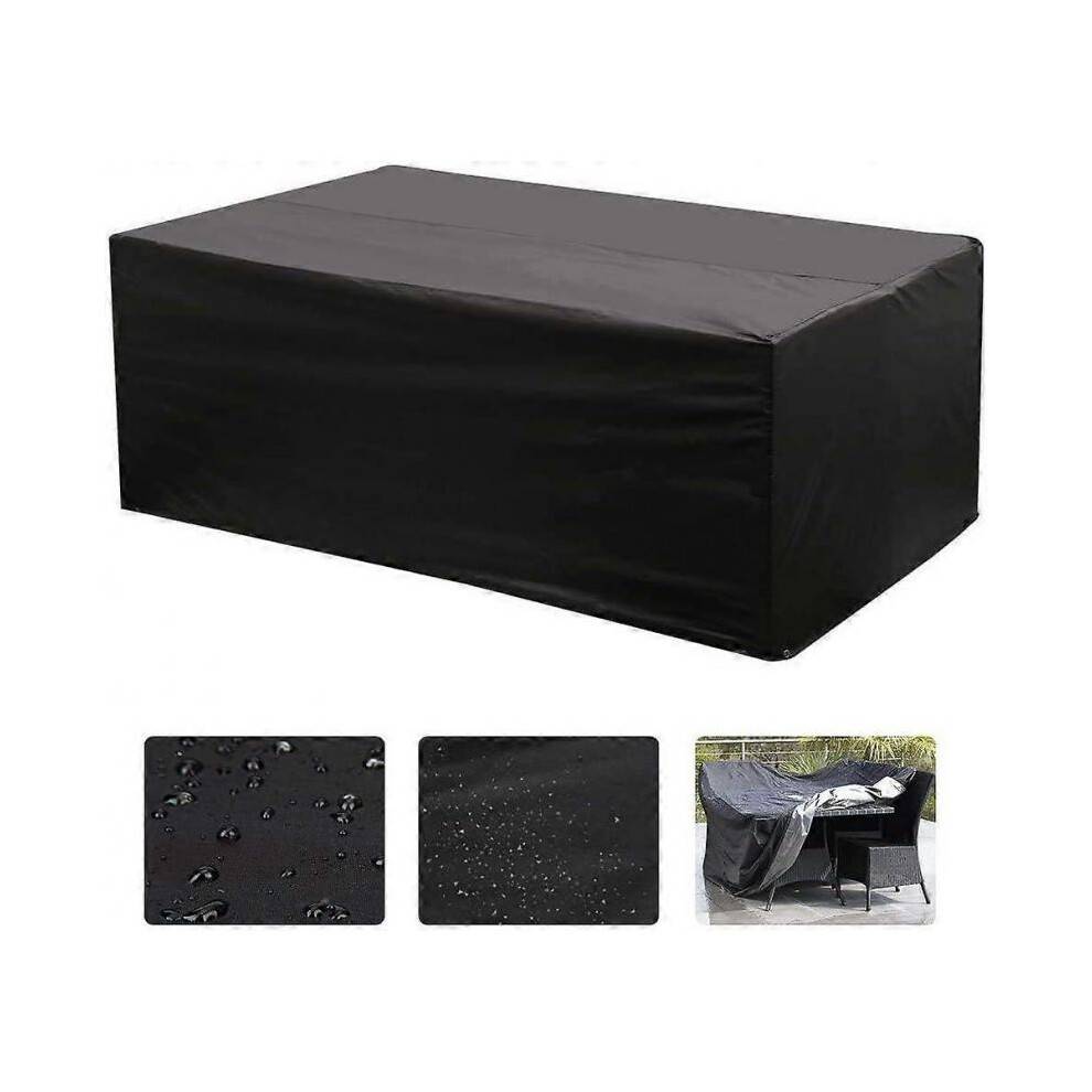 Living room set furniture rectangular table UV protection