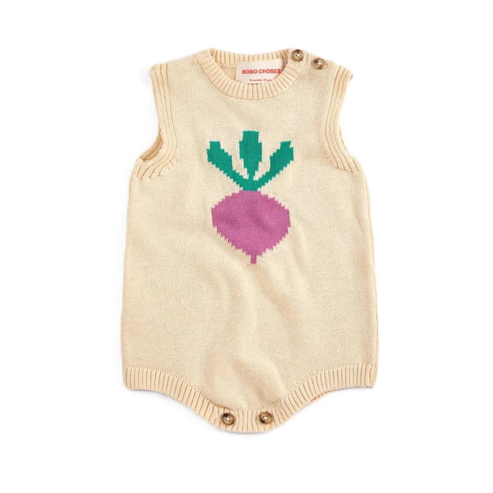 Bobo Choses Legedragt - Kids - Dame - Beige - 74 CM - Bomuld