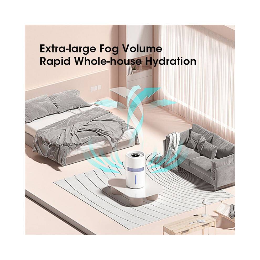 Mist-Free Humidifier Home Evaporation Office USB Desktop Large Capacity Air Purification Humidifier