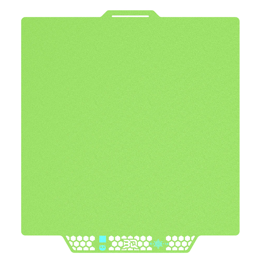 BIQU - Panda Buildplate - CryoGrip Pro - Glacier (Fine Texture) Green - P2S, X1/P1/A1 Series - 258x275mm